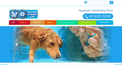 Desktop Screenshot of newtownvet.com.au